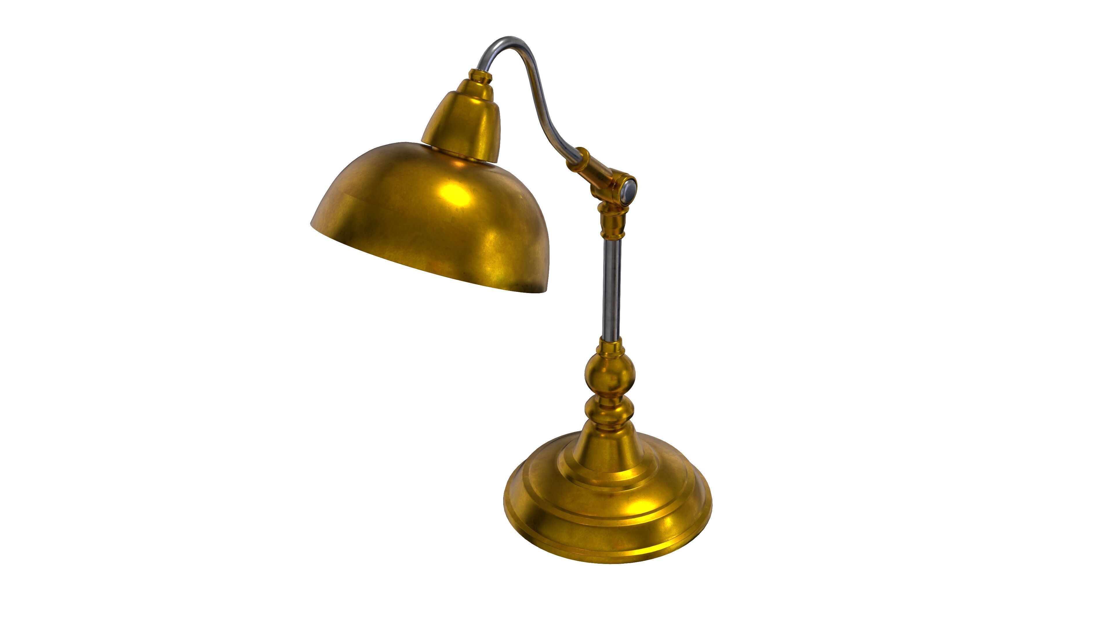 Desk Lamp 3D Model 3D model_12