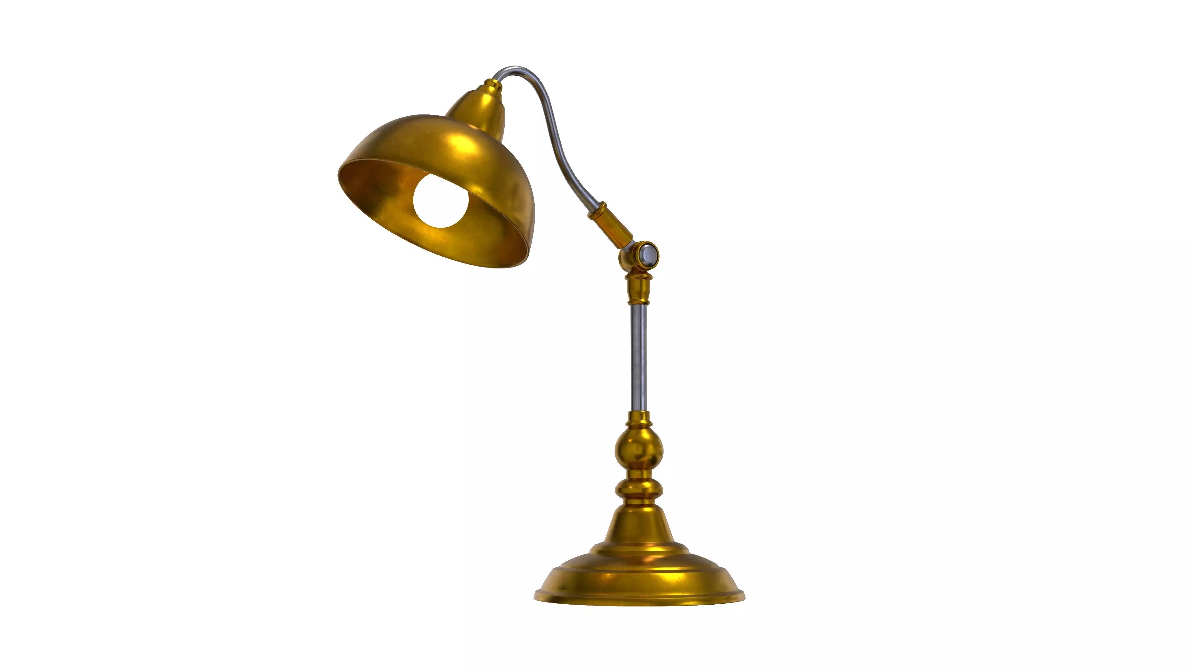 Desk Lamp 3D Model 3D model_0