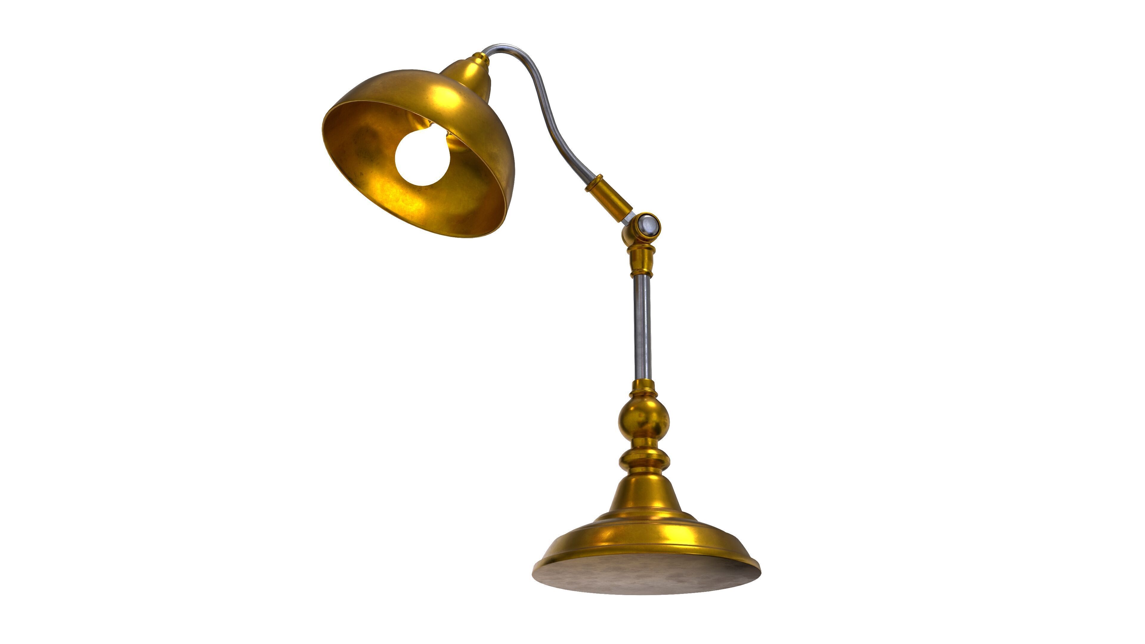 Desk Lamp 3D Model 3D model_11