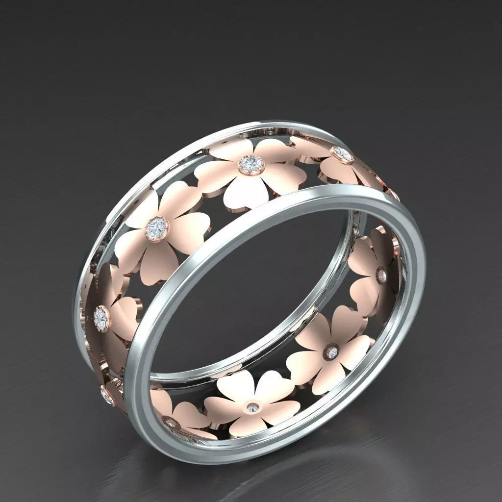 Super Sale Man Ring Jewelry 3MR082 3D print model