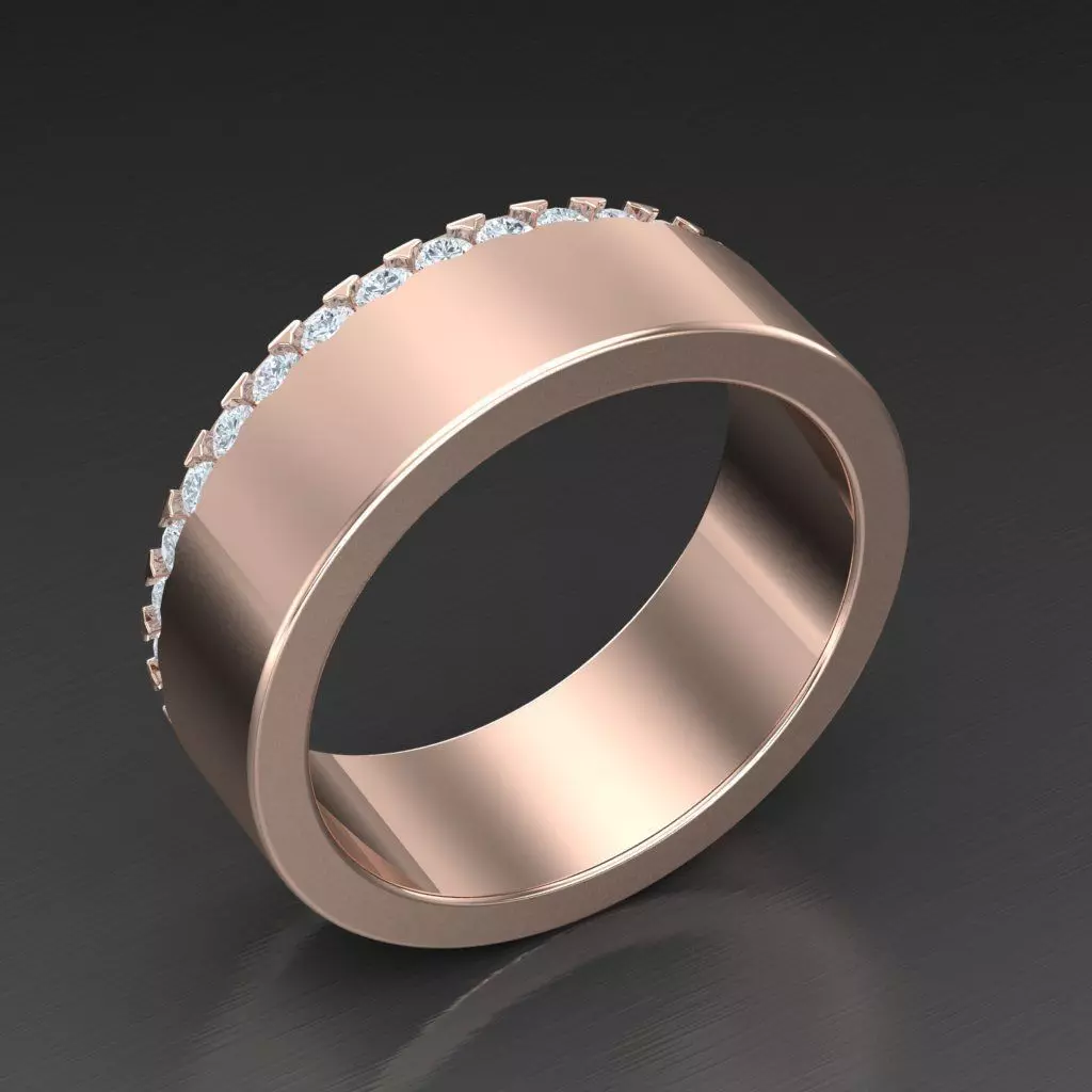 Super Sale Man Ring Jewelry 3MR079 3D print model