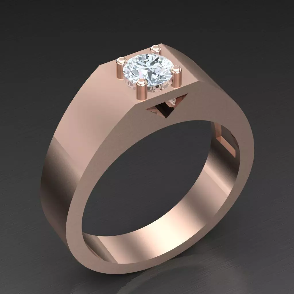 Super Sale Man Ring Jewelry 3MR078 3D print model