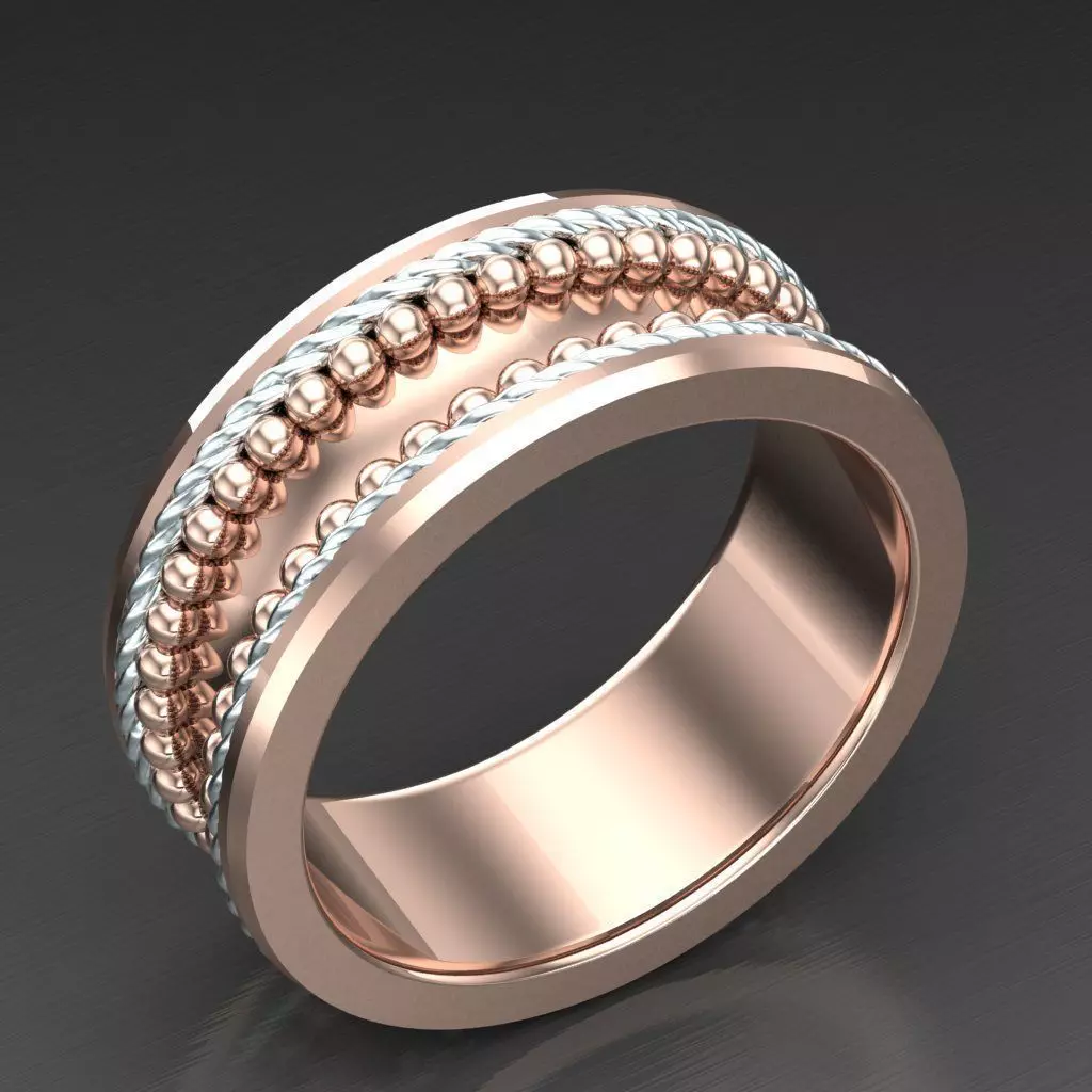 Super Sale Man Ring Jewelry 3MR074 3D print model