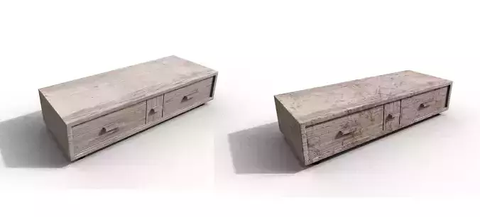 Pack 2 Modern Furniture 3D Model