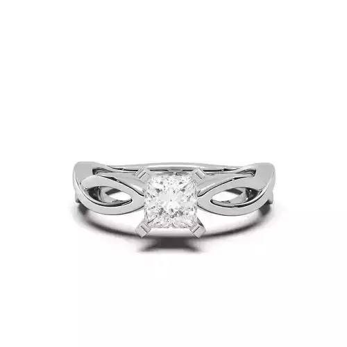 classic princess engagement ring