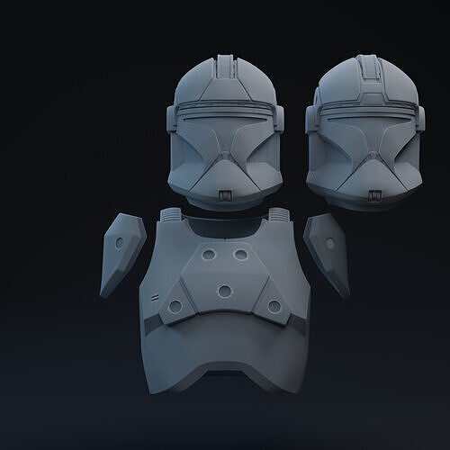 P1 Clone Tank Driver One-Twelfth Scale Printable Kit 3D print model