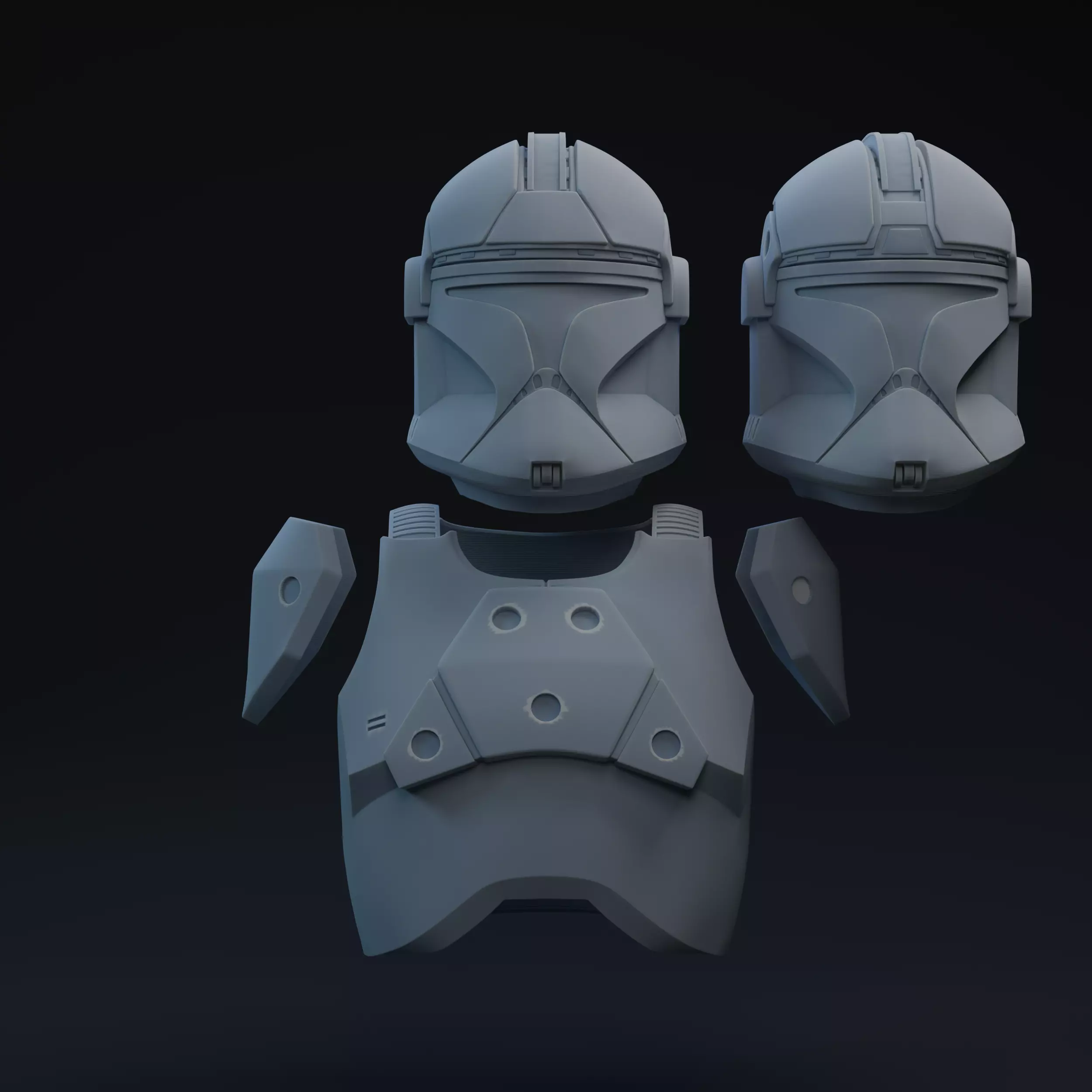 P1 Clone Tank Driver One-Twelfth Scale Printable Kit 3D print model_0