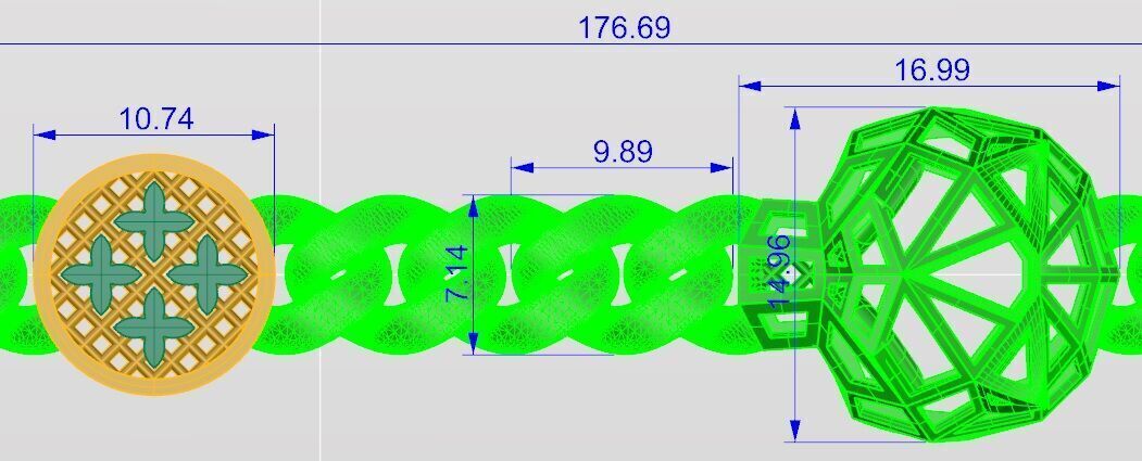 Cuban Chain-Description-Check 3D print model_30