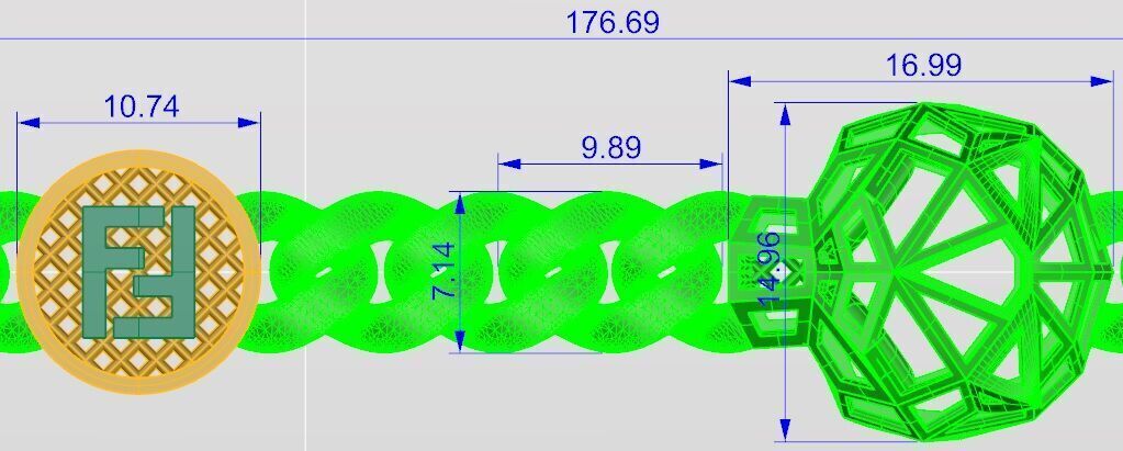 Cuban Chain-Description-Check 3D print model_52