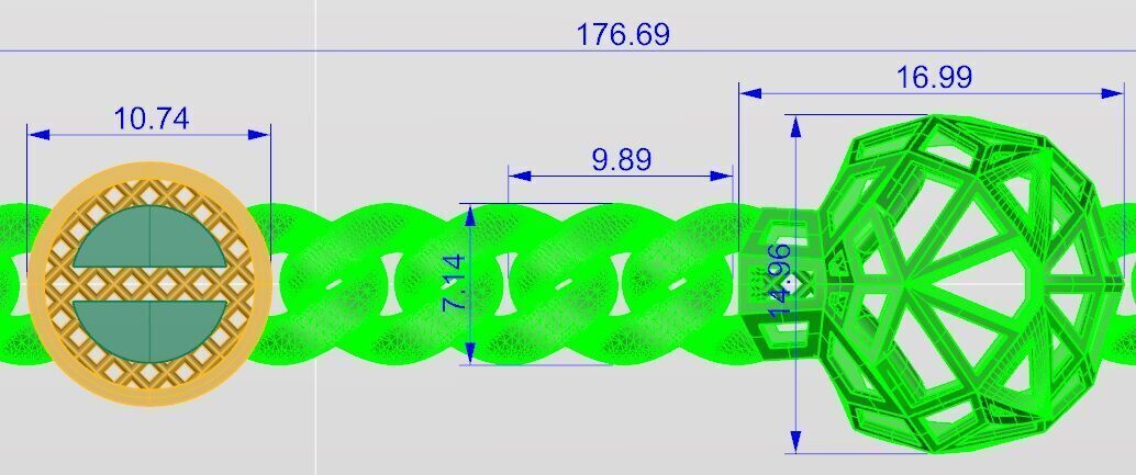 Cuban Chain-Description-Check 3D print model_36