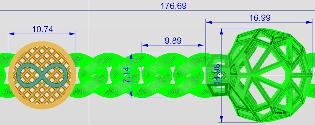 Cuban Chain-Description-Check 3D print model_38