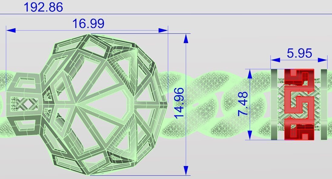 Cuban Chain-Description-Check 3D print model_54