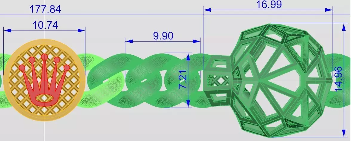 Cuban Chain-Description-Check 3D print model_0