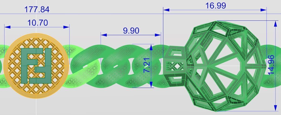 Cuban Chain-Description-Check 3D print model_22