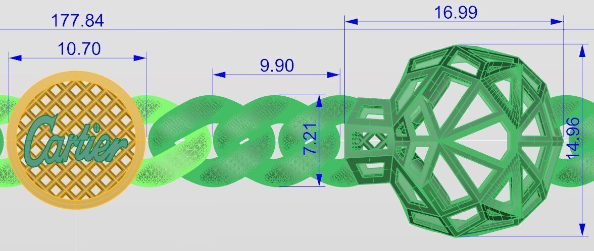 Cuban Chain-Description-Check 3D print model_10