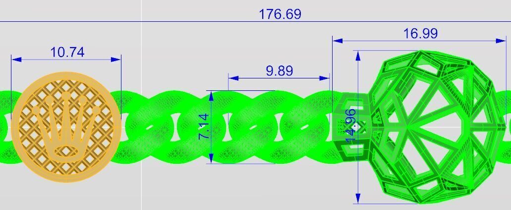 Cuban Chain-Description-Check 3D print model_32