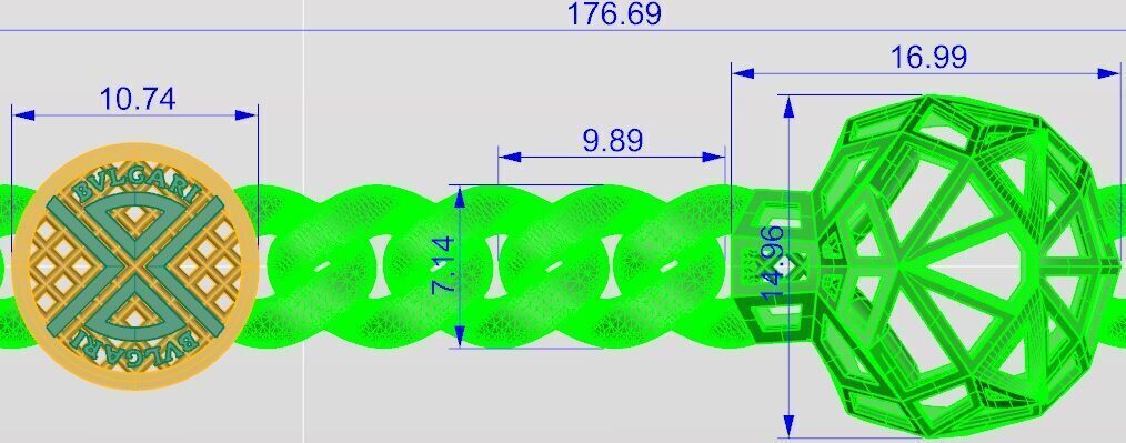 Cuban Chain-Description-Check 3D print model_46