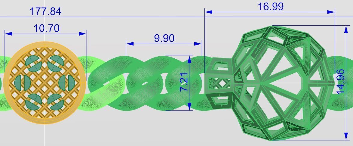 Cuban Chain-Description-Check 3D print model_14