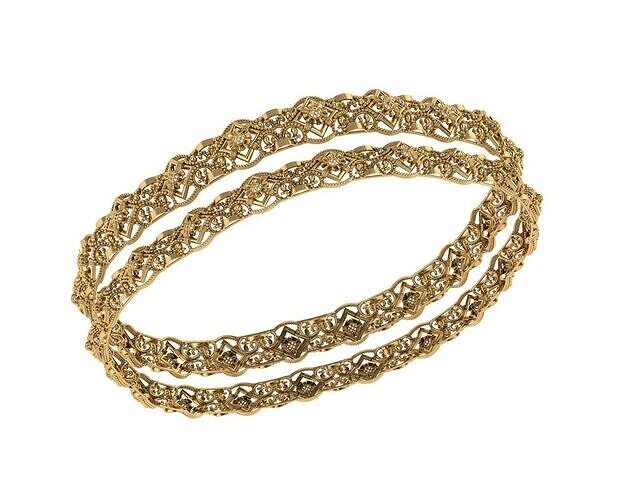 Indian Traditional Bracelets 3D print model