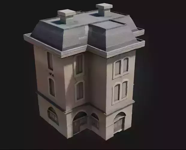 Maison de Ville  Elegant Urban Townhouse Model