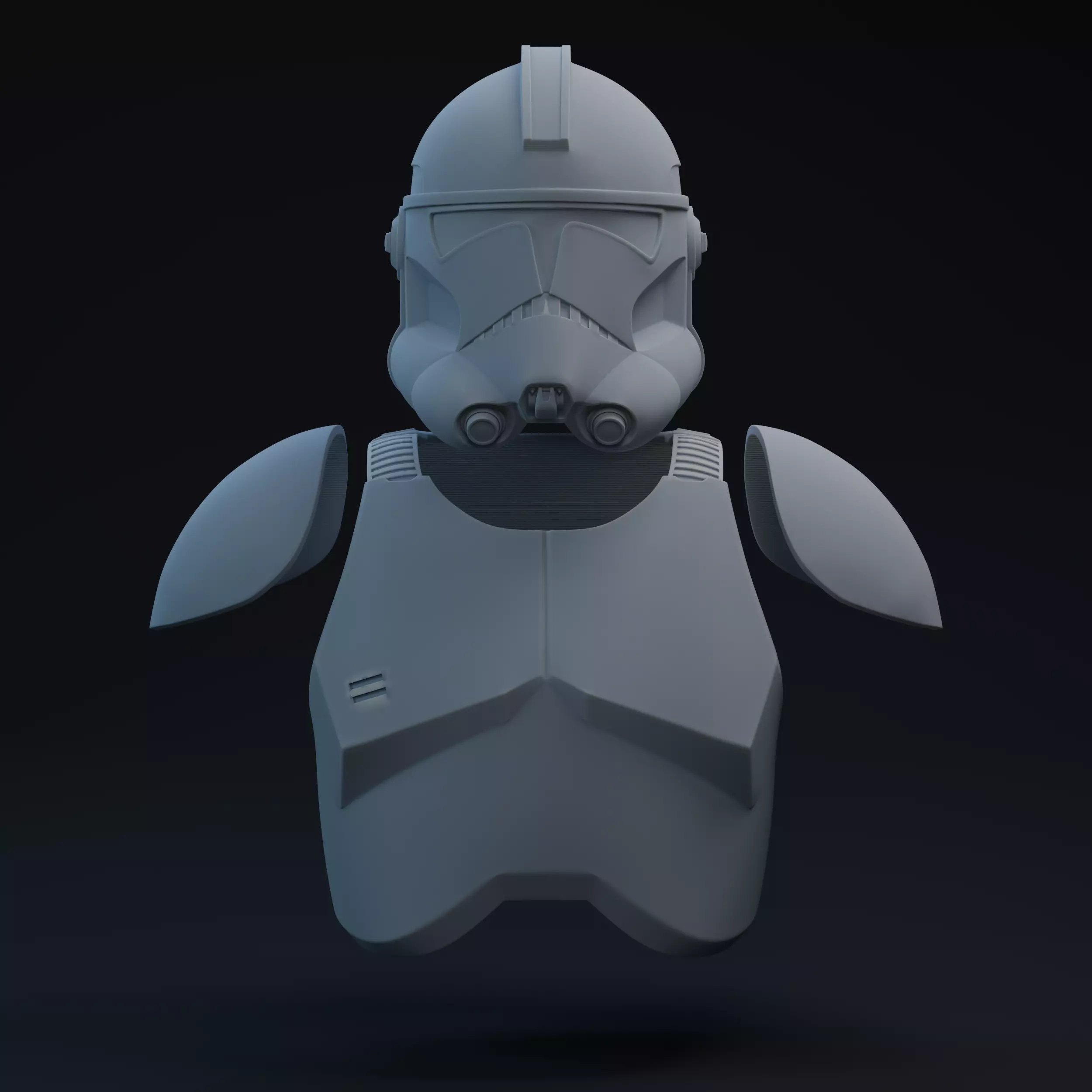 P2 FO Clone v2 One-Twelfth Scale Printable Kit 3D print model_0