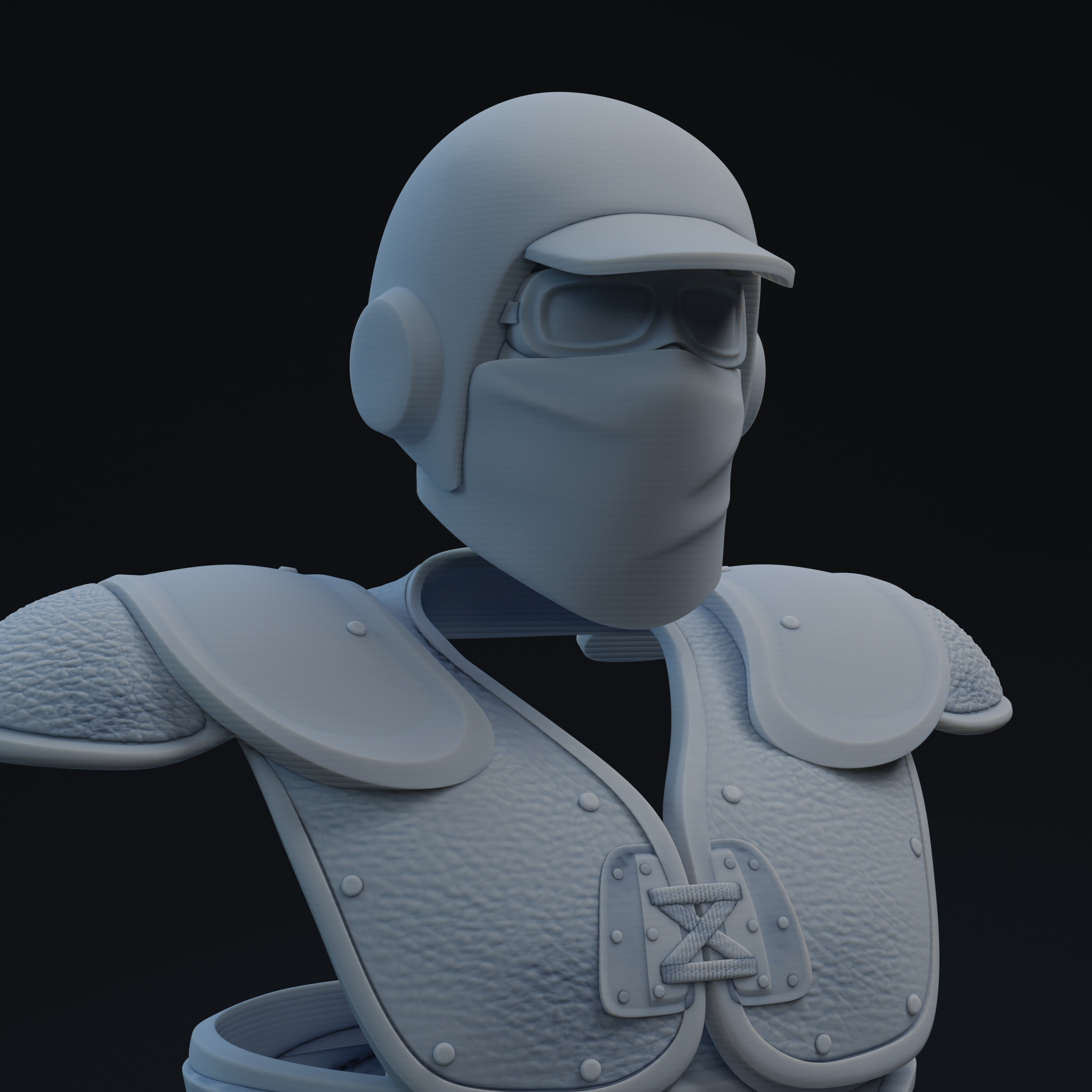 Wasteland NV Legion One-Twelfth Scale Printable Kit 3D print model_2