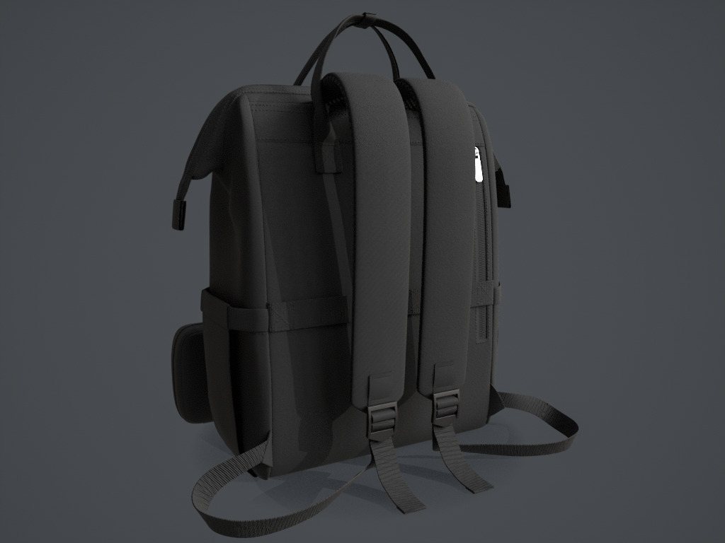 Bag and purse 3D model_1