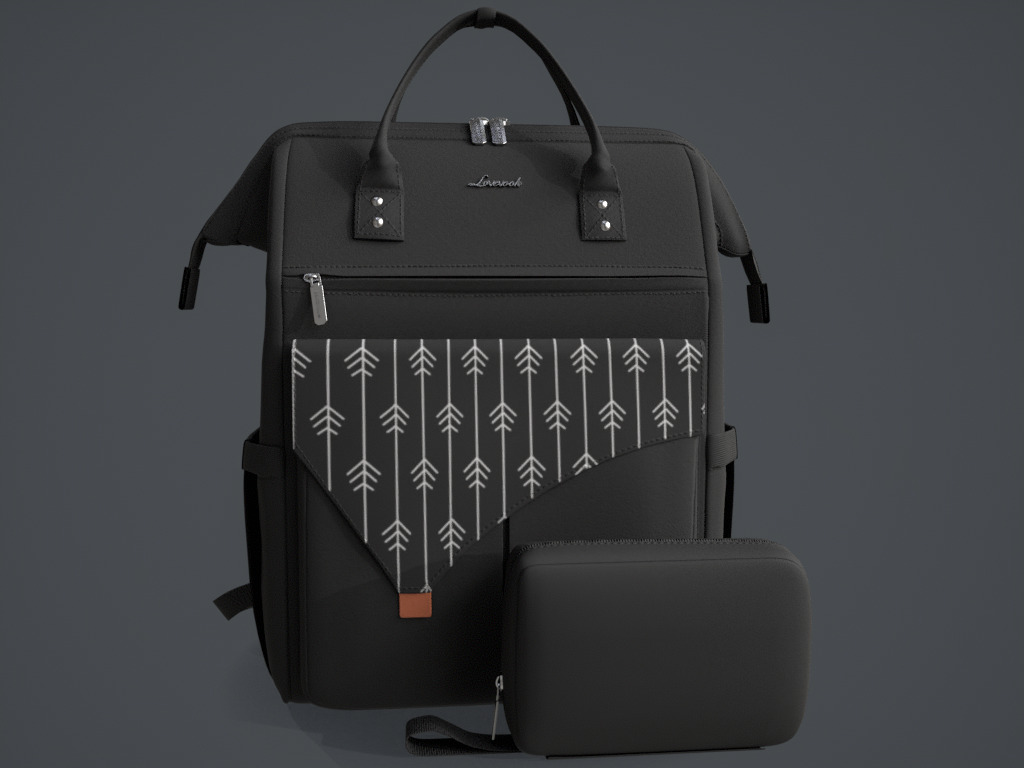 Bag and purse 3D model_6