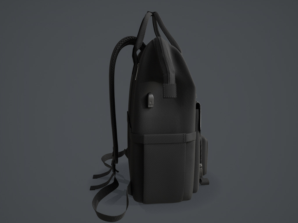 Bag and purse 3D model_4