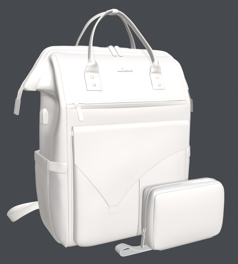 Bag and purse 3D model_7
