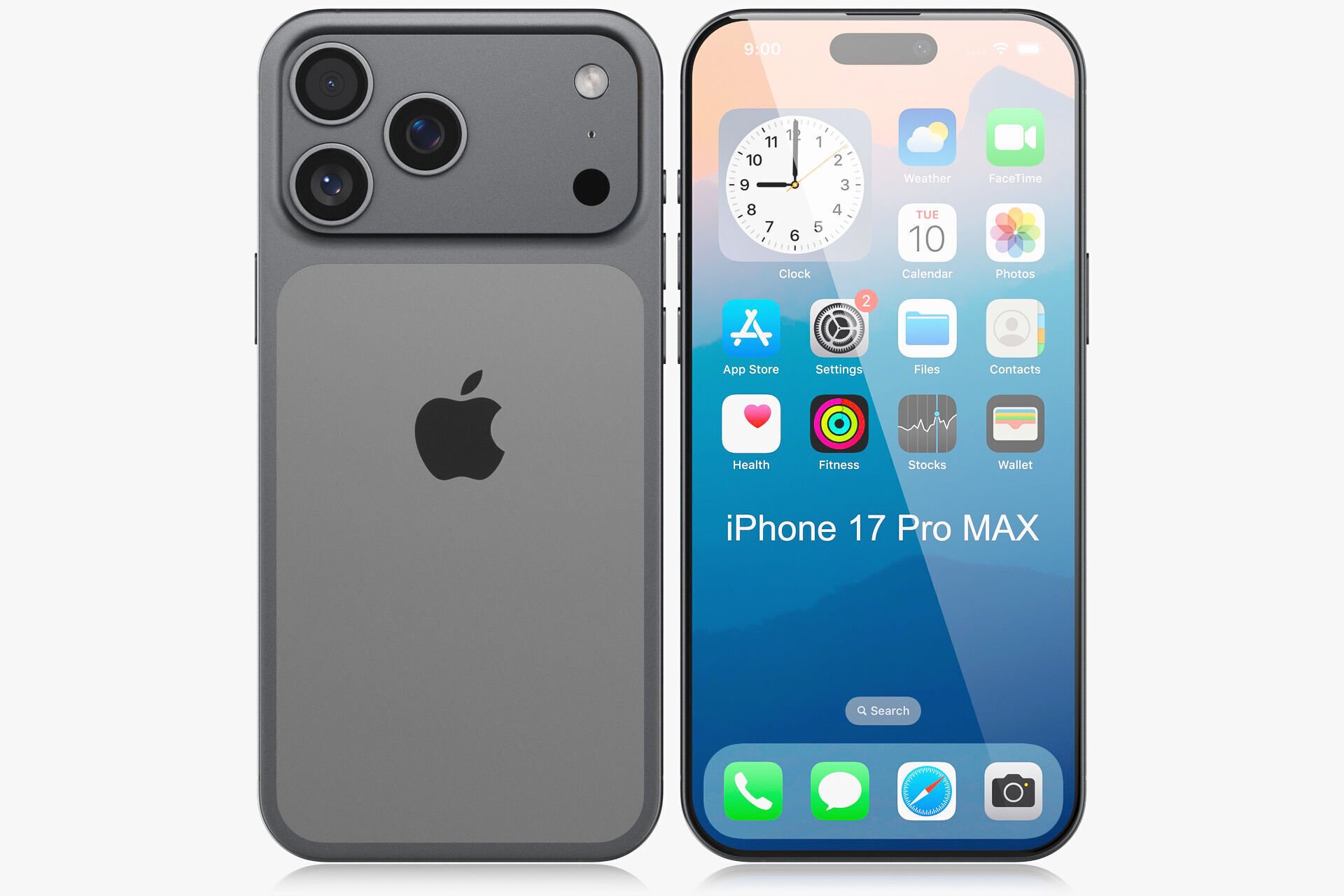Apple iPhone 17 pro MAX v2 3D model_3