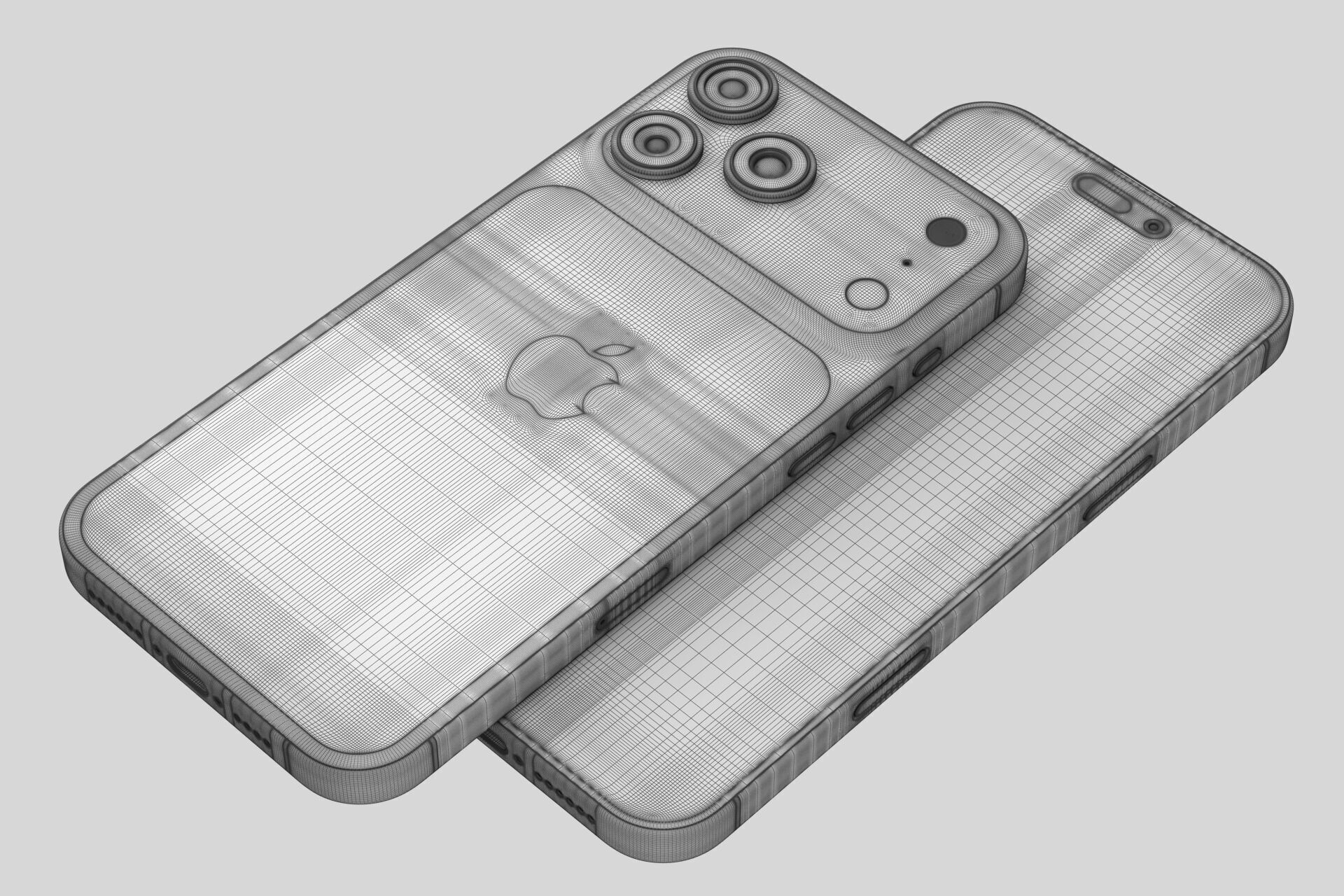 Apple iPhone 17 pro MAX v2 3D model_9