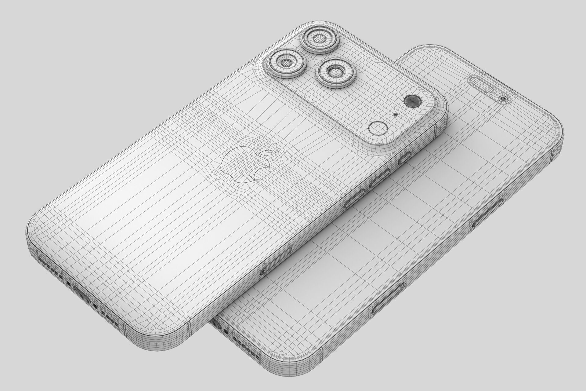 Apple iPhone 17 pro MAX v3 3D model_8