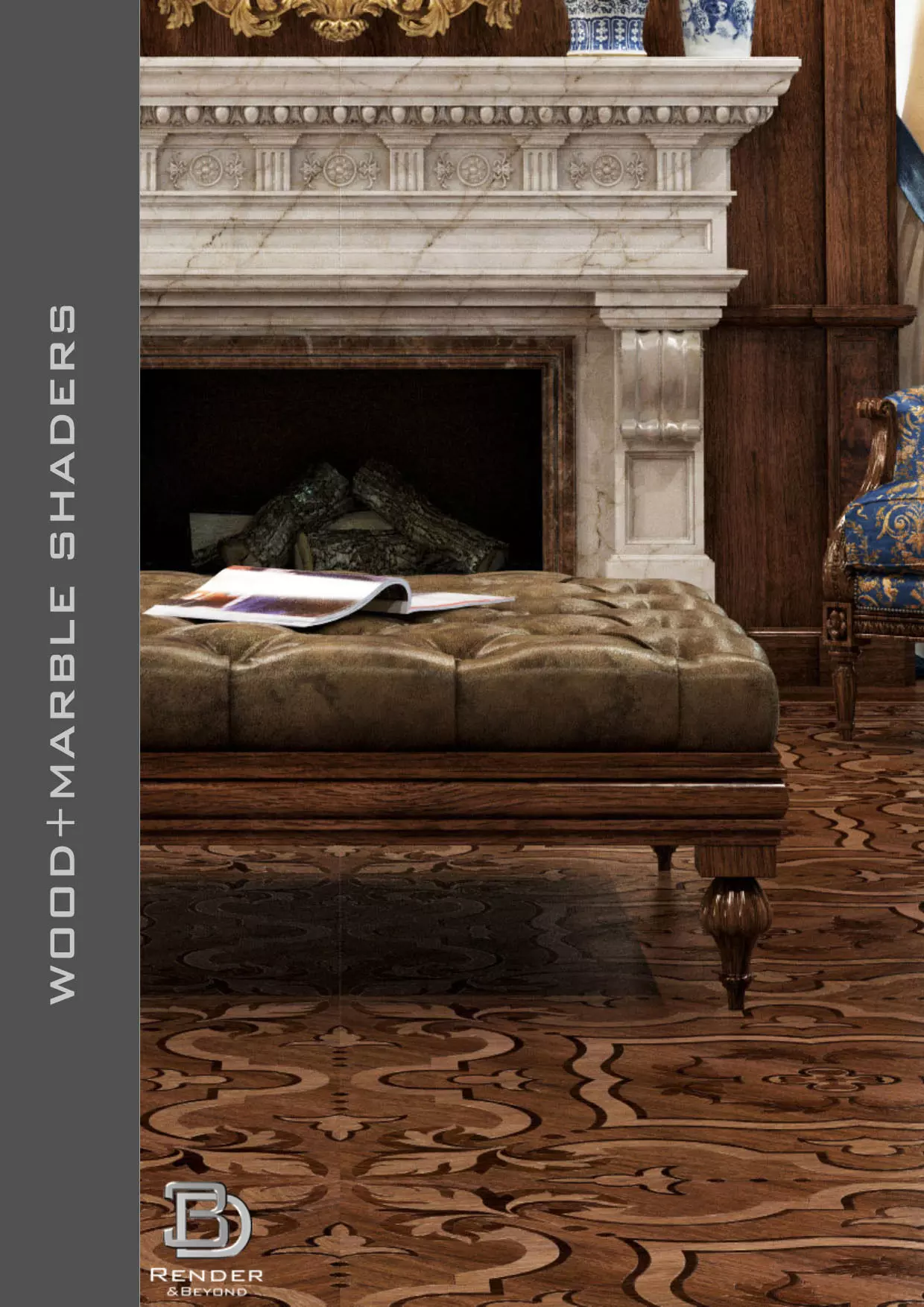 Shaders for VrayforC4D - Bundle 02 Marble and Wood 3D model_0