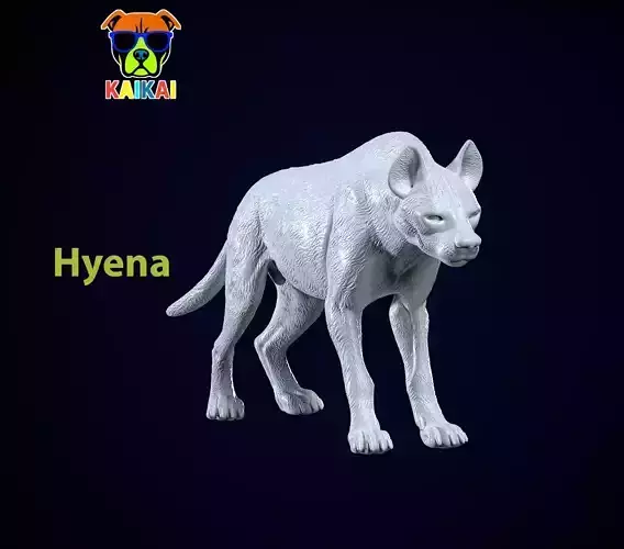 Hyena model - hyena statue Urban vibes 3D print model