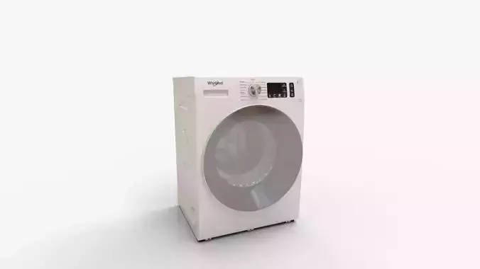 Whirlpool Washing Machine 3D model