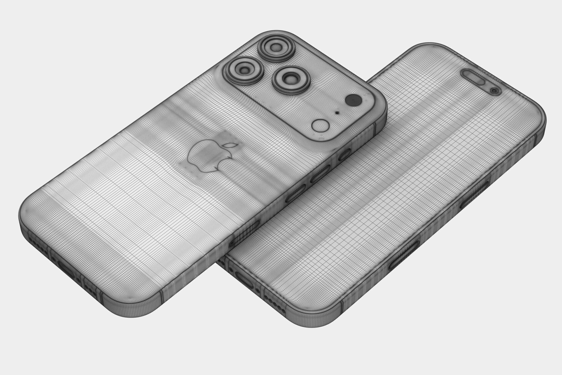 Apple iPhone 17 collection v3 3D model_16