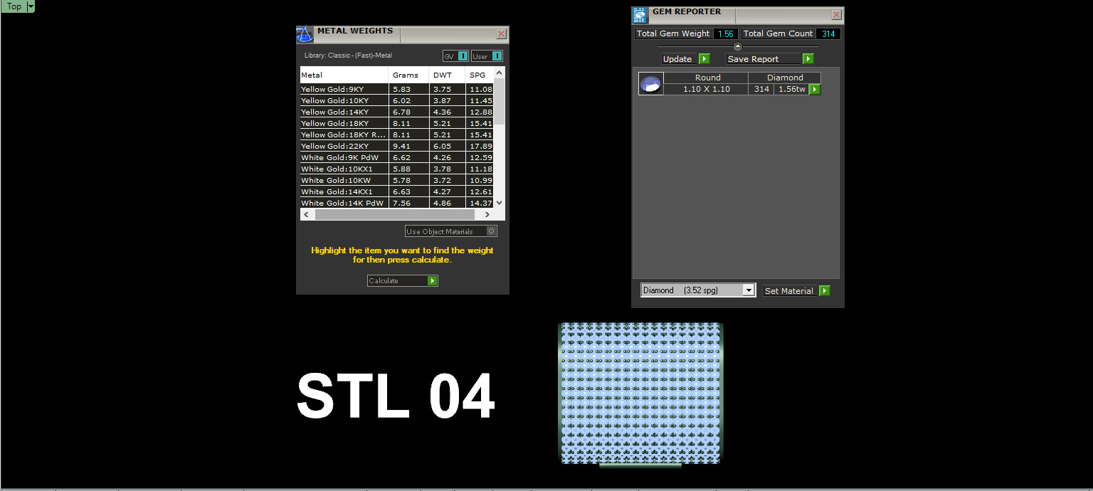 FULL LOCK BOX 18mm Wide CUBAN Link Chain - SOLID 3D print model_24