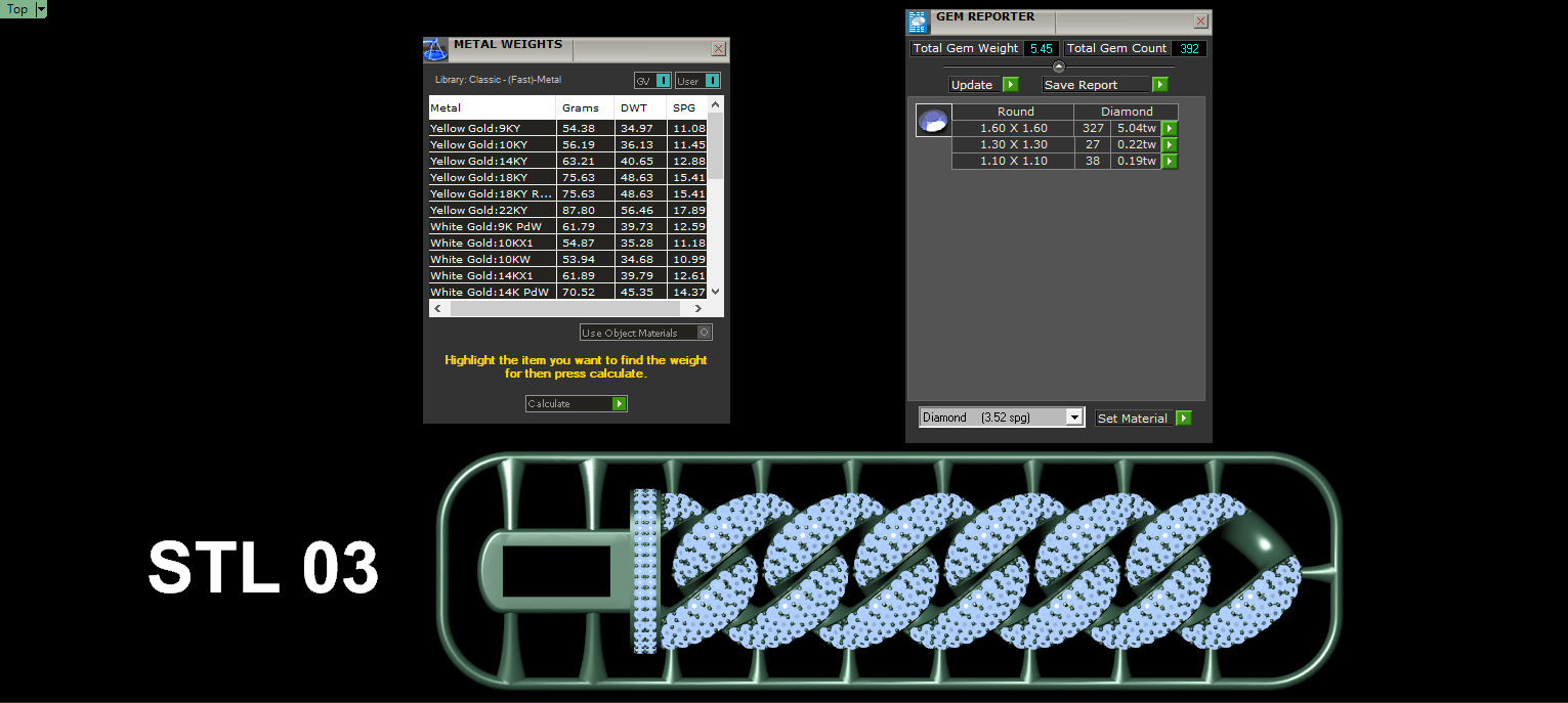 FULL LOCK BOX 18mm Wide CUBAN Link Chain - SOLID 3D print model_23