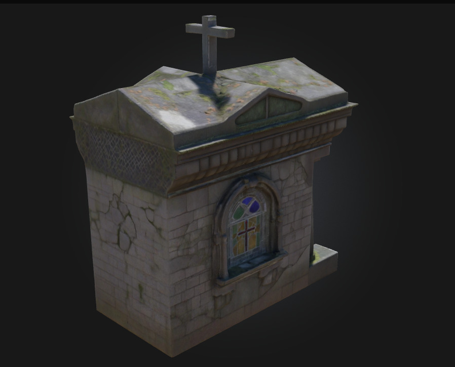 Mausoleum Mystery A Tomb Shrouded in Secrets 3D model_2