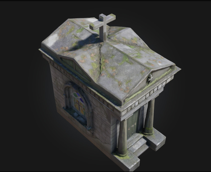Mausoleum Mystery A Tomb Shrouded in Secrets 3D model_7
