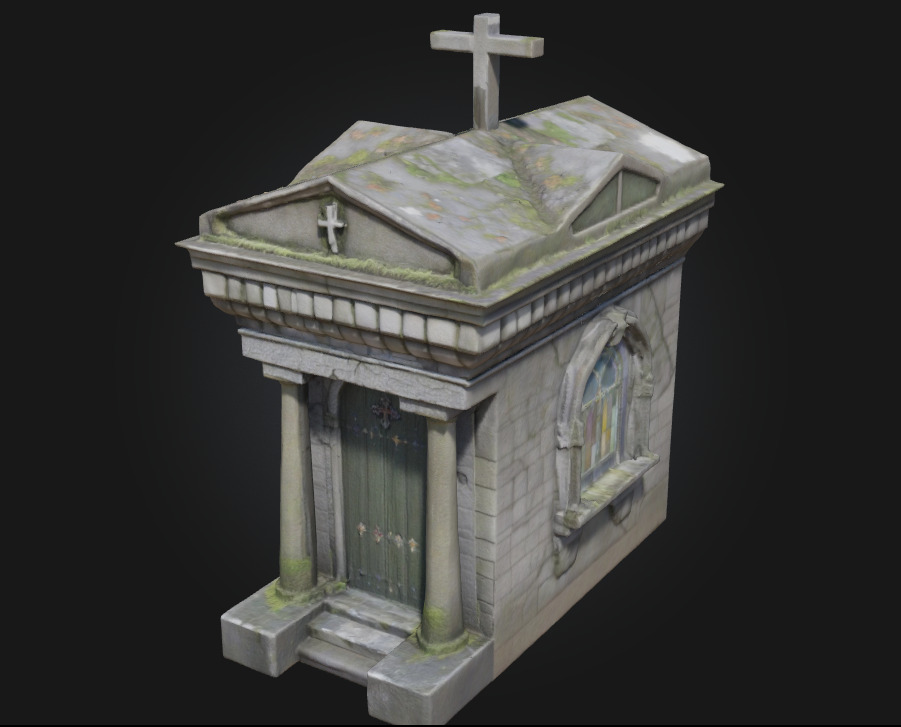 Mausoleum Mystery A Tomb Shrouded in Secrets 3D model_1
