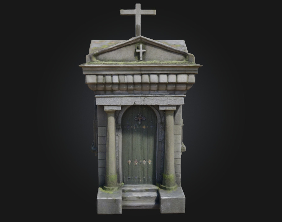 Mausoleum Mystery A Tomb Shrouded in Secrets 3D model_6