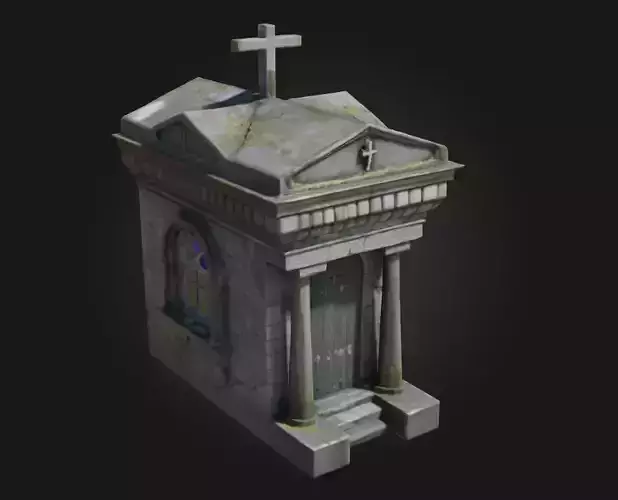 Mausoleum Mystery  A Tomb Shrouded in Secrets 3D model