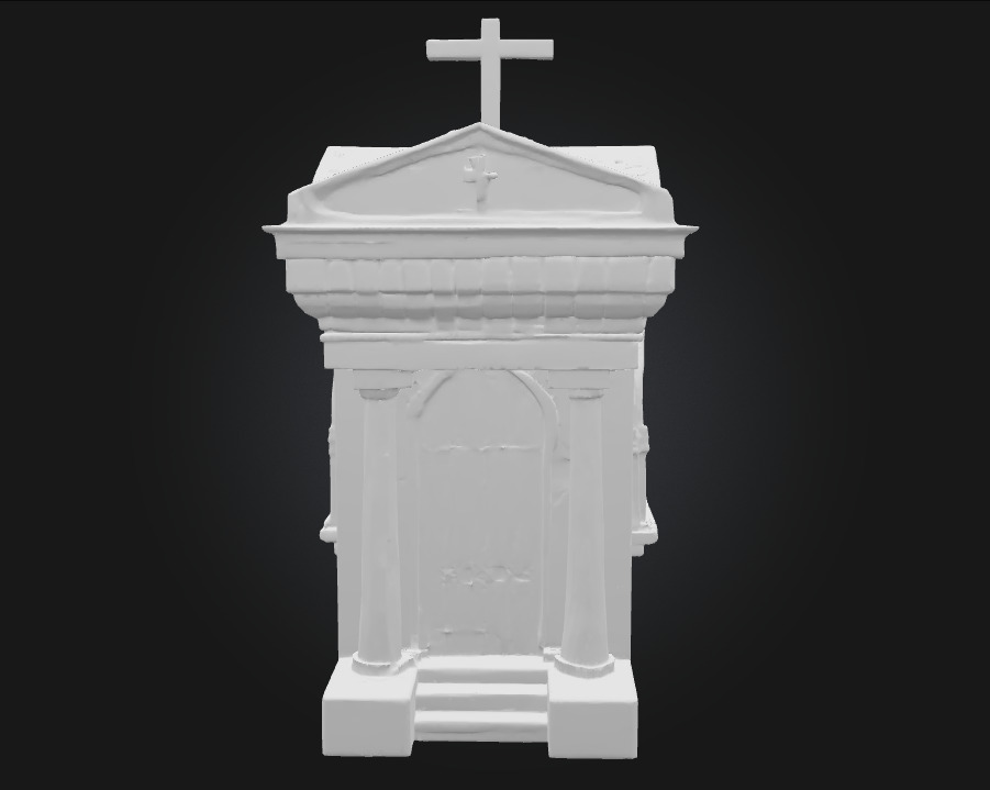 Mausoleum Mystery A Tomb Shrouded in Secrets 3D model_8