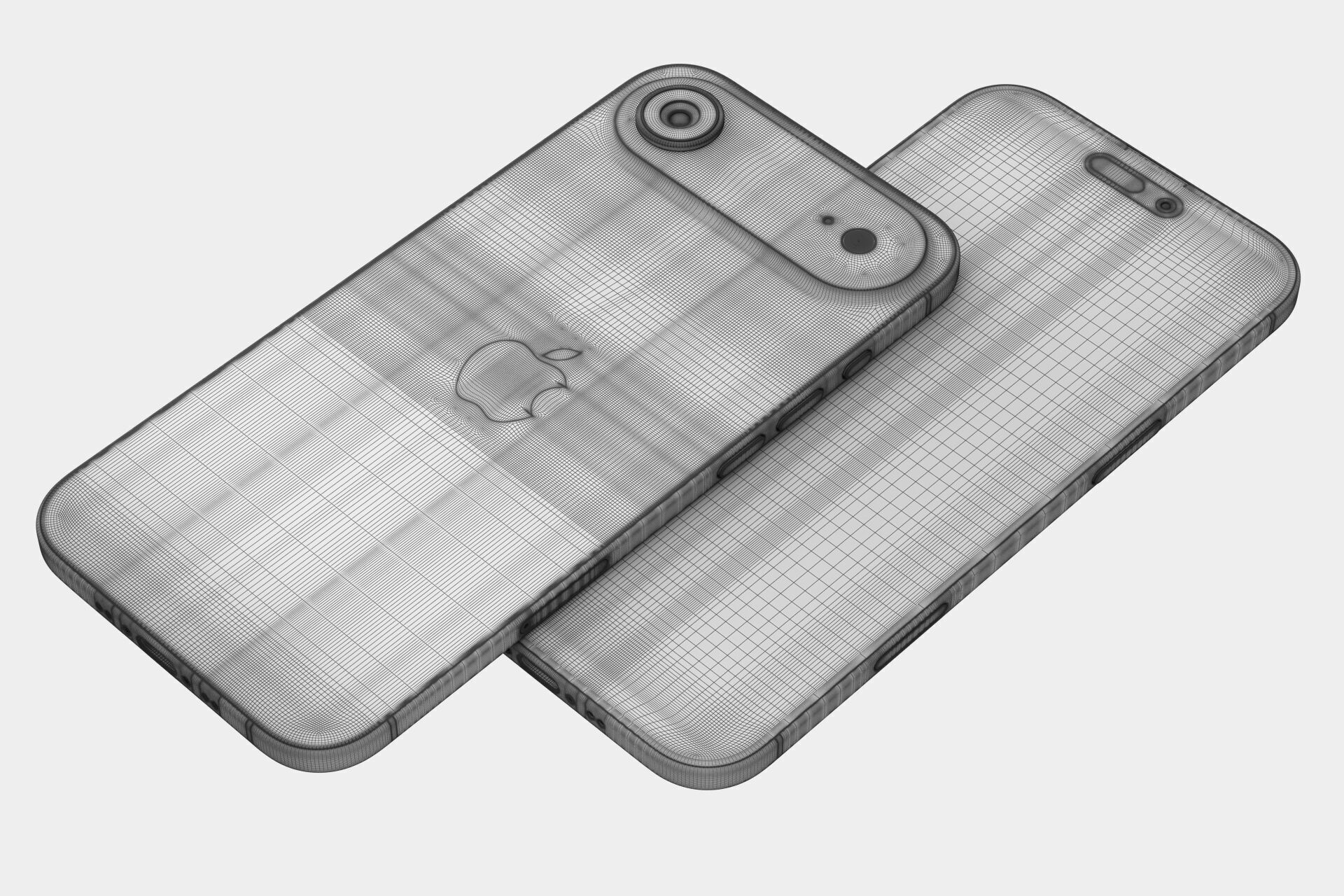 Apple iPhone 17 collection v1 v2 v3 3D model_57