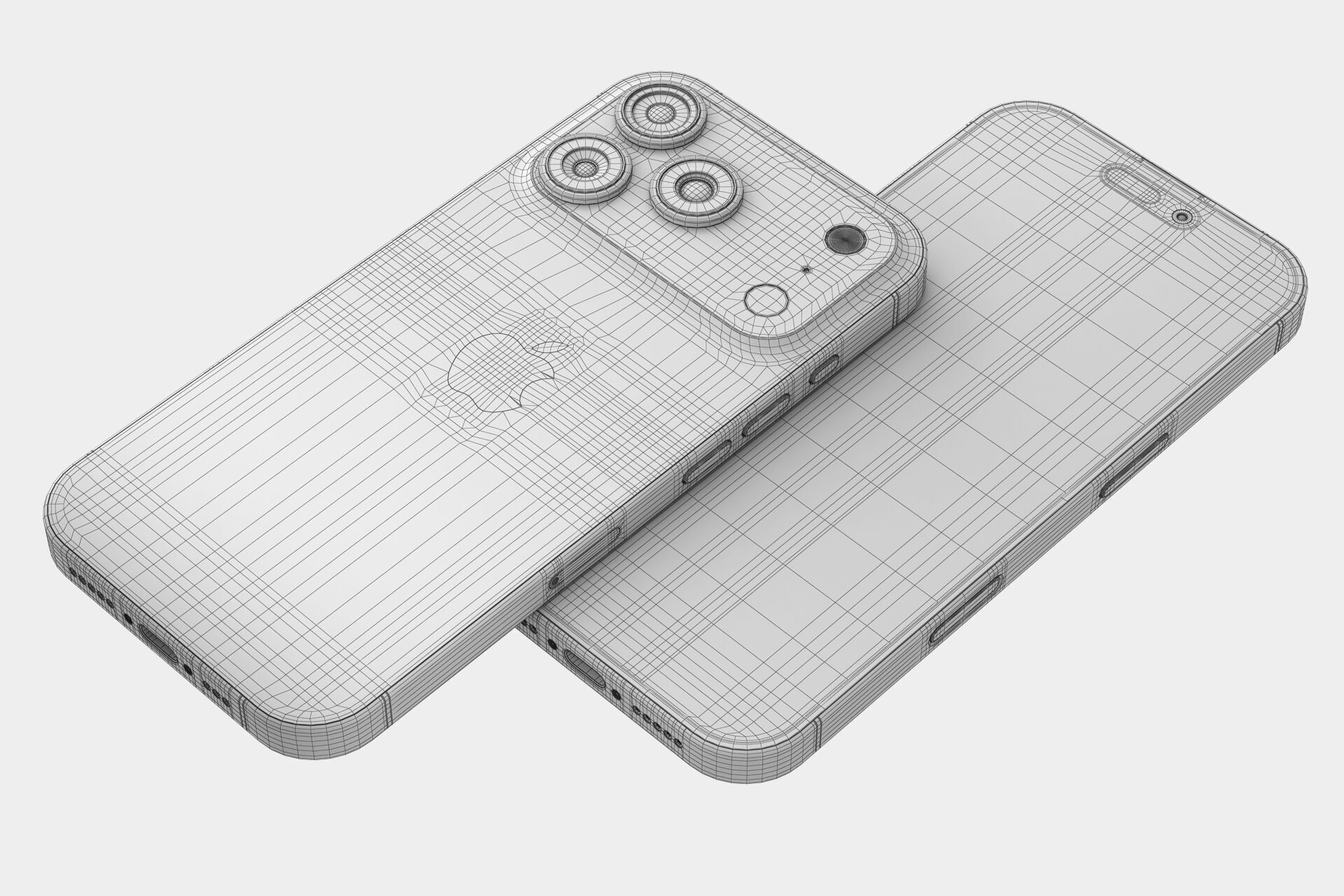 Apple iPhone 17 collection v1 v2 v3 3D model_49