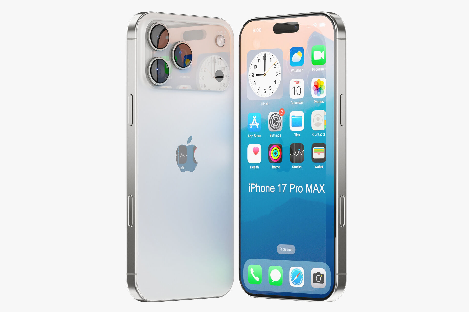 Apple iPhone 17 collection v1 v2 v3 3D model_4