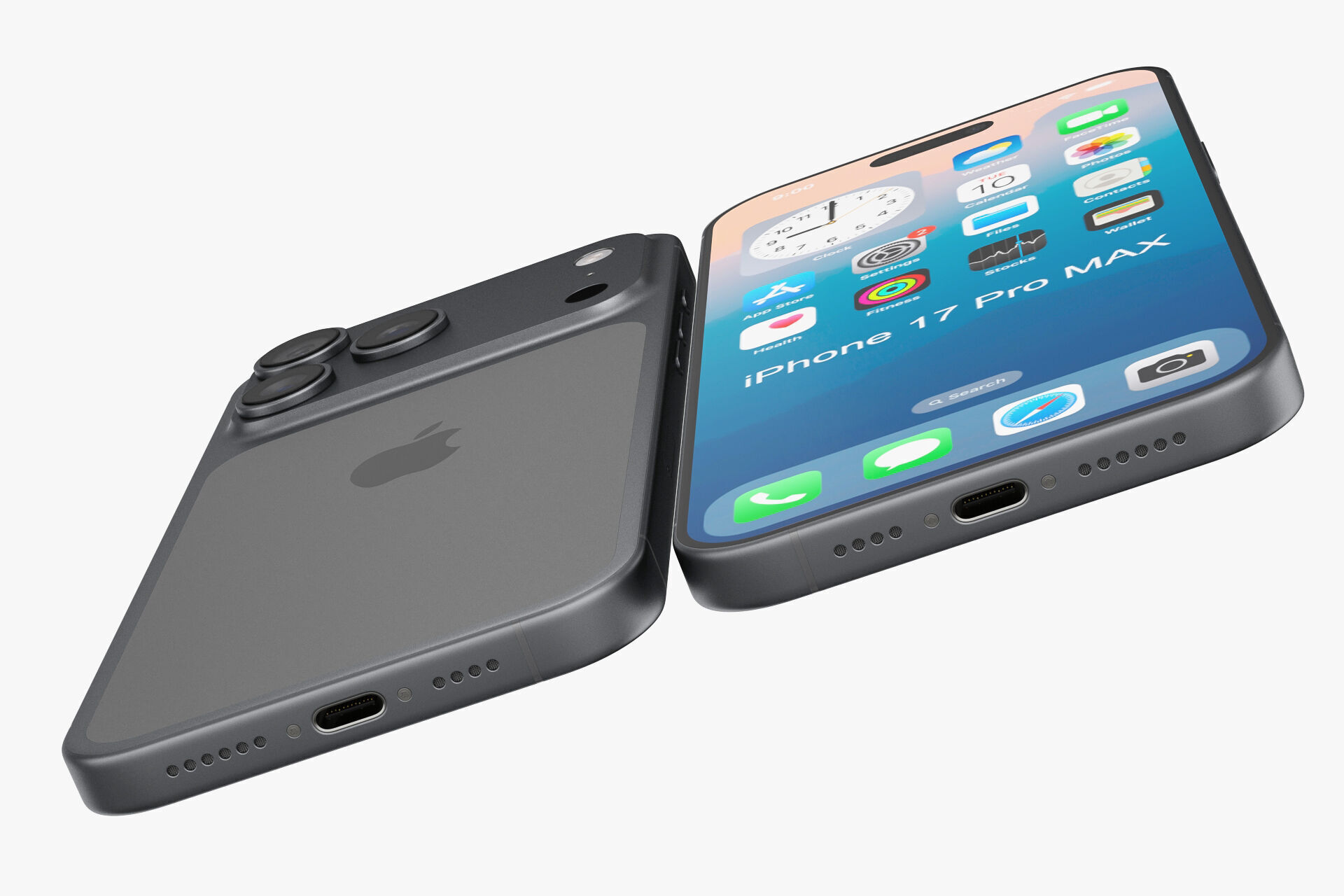 Apple iPhone 17 collection v1 v2 v3 3D model_11