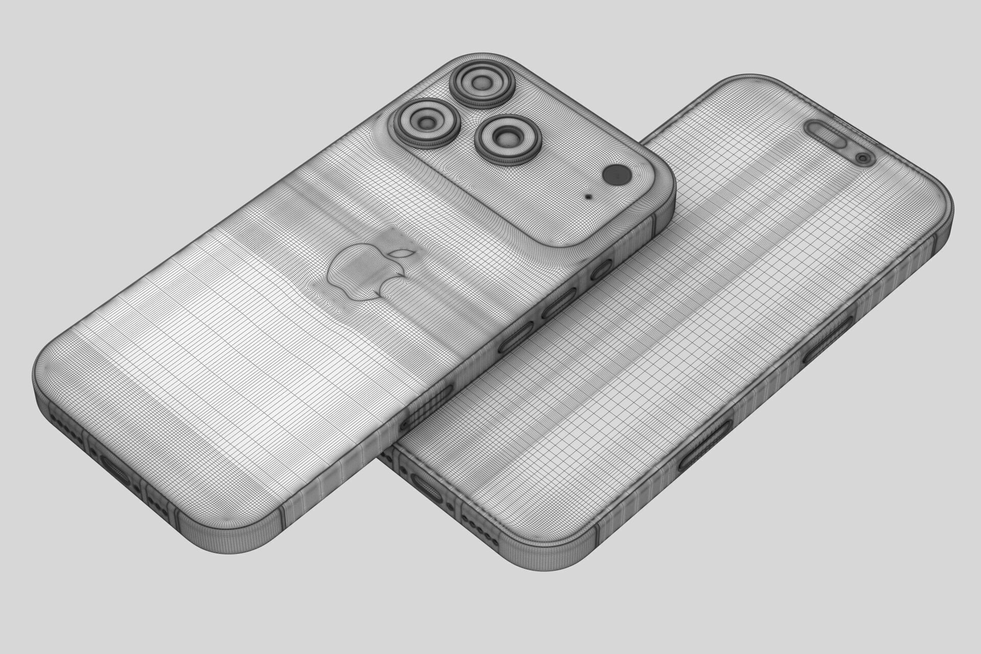 Apple iPhone 17 collection v1 v2 v3 3D model_33